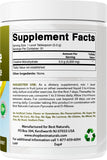 Best Naturals Creatine Monohydrate 454g side view