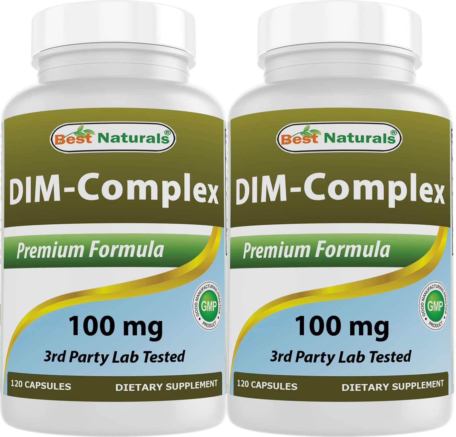 Best Naturals DIM-Complex Capsules 100mg front view