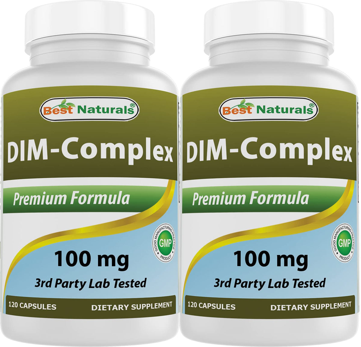 Best Naturals DIM-Complex Capsules 100mg front view