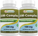 Best Naturals DIM-Complex Capsules 100mg front view