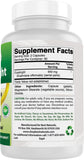 Best Naturals Eyebright Capsules 470mg bottle with a measuring spoon