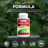 Best Naturals Grape Seed Extract 400mg ingredients list