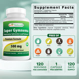 Best Naturals Gymnema Sylvestre packaging side view