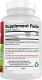 Best Naturals Hawthorn Berry Capsules 560mg on a wooden table