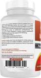 Best Naturals Inositol Tablets 1000 mg on a wooden table