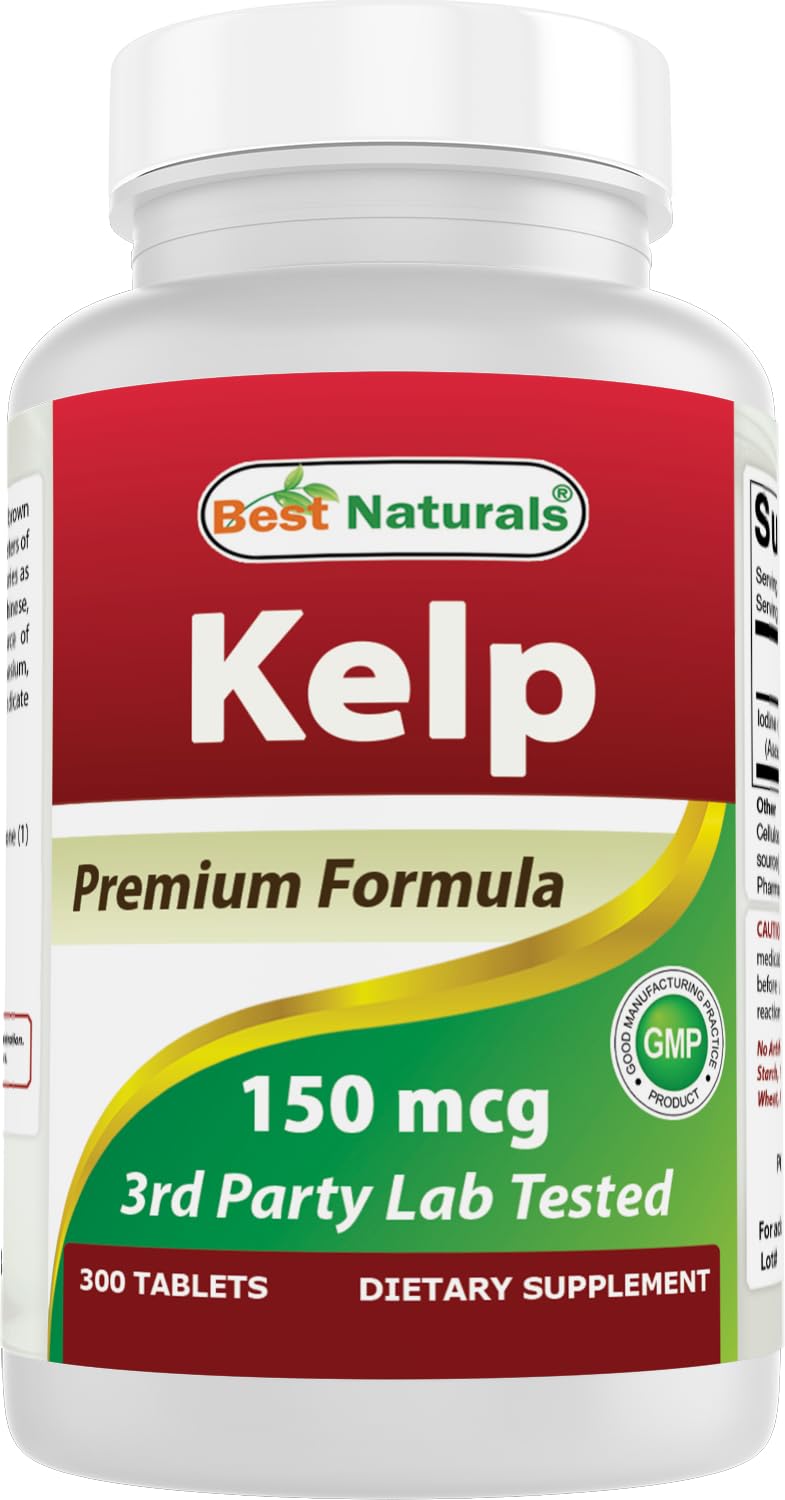 Best Naturals Kelp Multivitamins 300 tablets front view