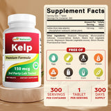 Best Naturals Kelp Multivitamins bottle side view