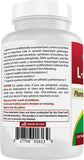 Best Naturals L-Arginine 1000mg 120 Tablets back view