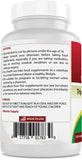Best Naturals L-Arginine 1300mg vegetarian capsules with green leaves