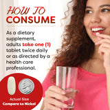 Best Naturals L-Arginine L-Citrulline Complex 1000 mg tablets close-up