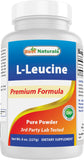 Best Naturals L-Leucine Pure Powder 280g front view