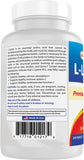 Best Naturals L-Lysine 250 Tablets on a wooden table