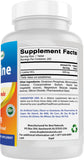 Best Naturals L-Lysine bottle with cap open
