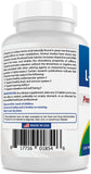 Best Naturals L-Theanine 200mg Tablets with a clean background