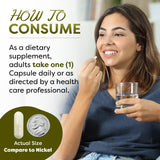 Best Naturals L-Tyrosine 500mg capsules label close-up