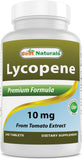 Best Naturals Lycopene Softgels 240 count bottle front view