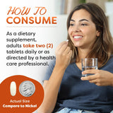 Best Naturals Magnesium Citrate 400mg supplement side view