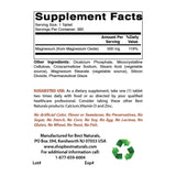 Best Naturals Magnesium Oxide 500mg 360 tablets side view
