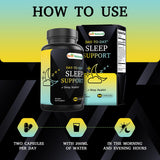Best Naturals Melatonin Supplement capsules on a table
