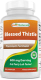 Best Naturals Milk Thistle 800mg 250 Capsules front view