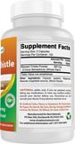 Best Naturals Milk Thistle 800mg capsules in a glass