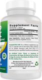 Best Naturals NAC 600 mg Capsules with a glass of water