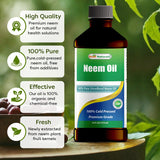 Best Naturals Neem Oil 100% Pure 454g side view