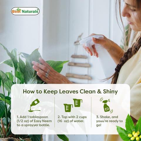 Best Naturals Neem Oil bottle side view
