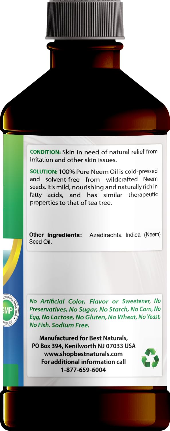 Best Naturals Neem Oil for gardening use