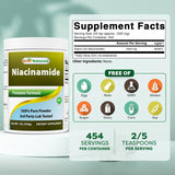 Best Naturals Niacinamide Powder packaging side view