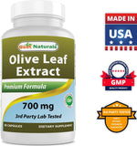 Best Naturals Olive Leaf Extract 700mg product packaging
