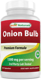 Best Naturals Onion Dried Bulb Capsules bottle front view