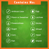 Best Naturals Peppermint Oil capsules showing ingredients
