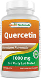 Best Naturals Quercetin 1000 mg 60 Tablets front view