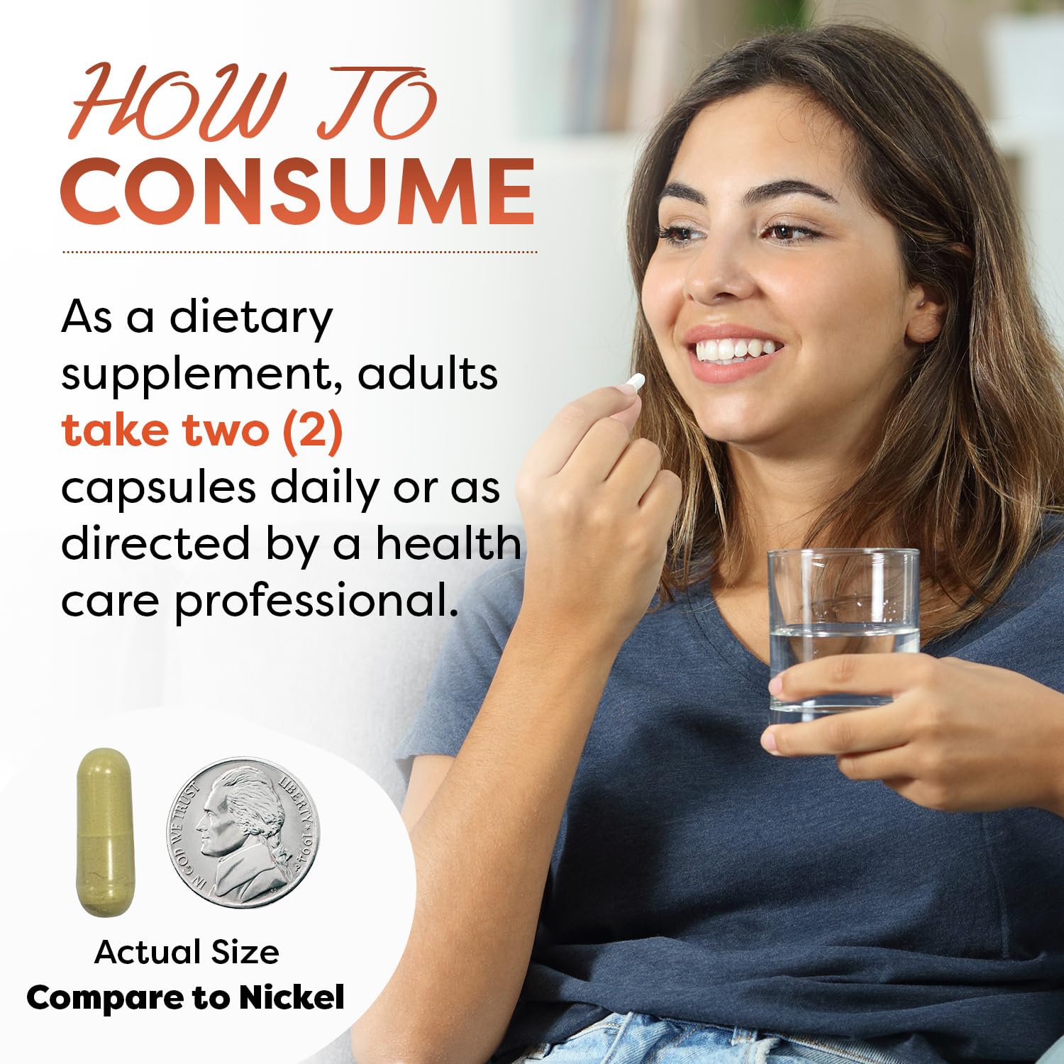 Best Naturals Quercetin 1000 mg capsules side view