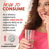 Best Naturals Red Yeast Rice 600mg capsules on a table