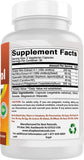 Best Naturals Resveratrol Antioxidant Complex capsules in a clear glass