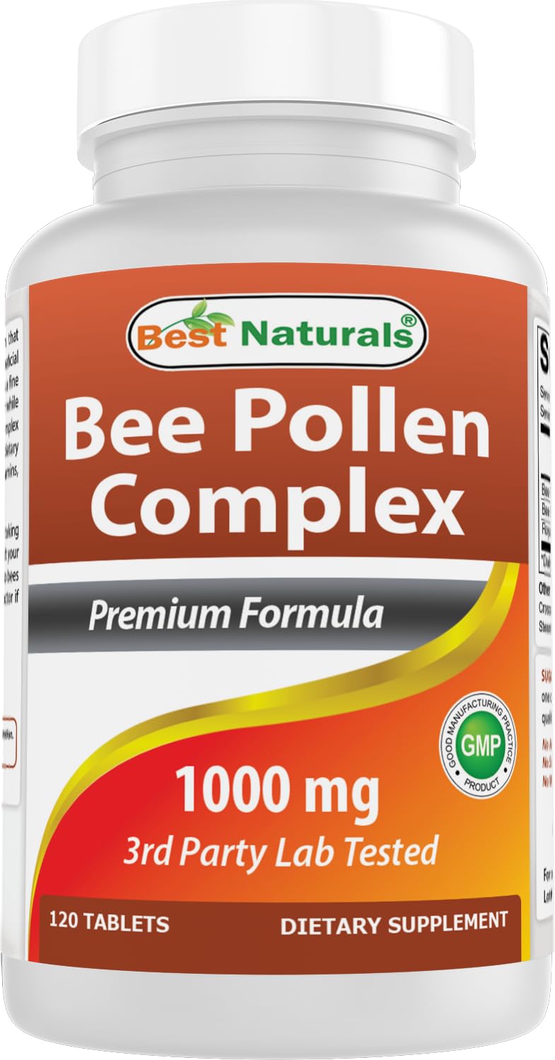 Best Naturals Royal Jelly 120 Tablets front view