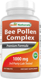 Best Naturals Royal Jelly 120 Tablets front view