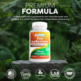 Best Naturals Soy Isoflavones capsules in hand