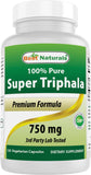 Best Naturals Super Triphala 750mg bottle front view