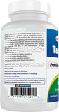 Best Naturals Taurine Tablets 1000 mg bottle with background