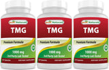 Best Naturals TMG 1000mg blended vitamin supplement bottle front view