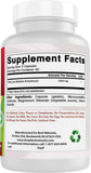 Best Naturals TMG Capsules 1000mg on a wooden table
