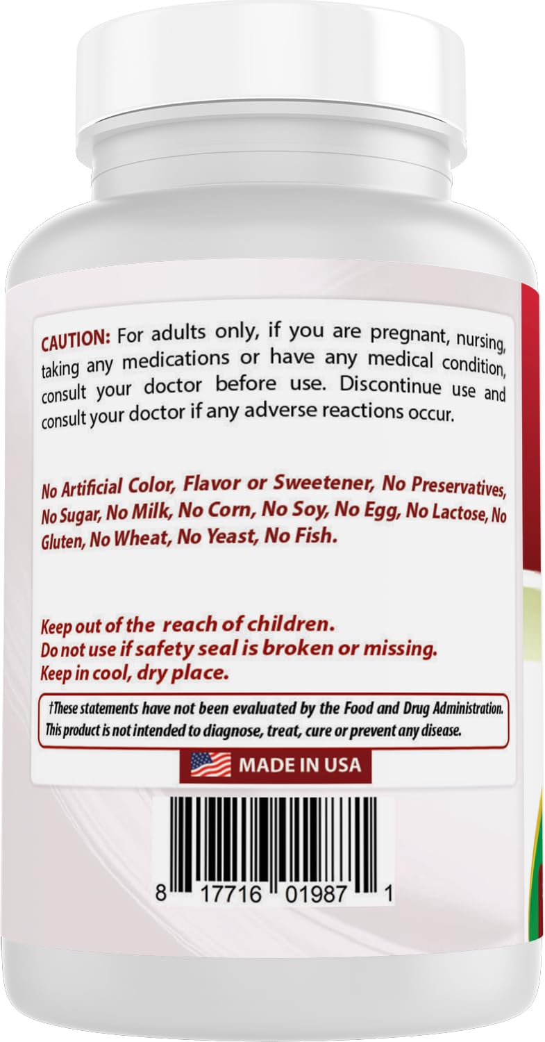 Best Naturals Zinc Supplement packaging dimensions