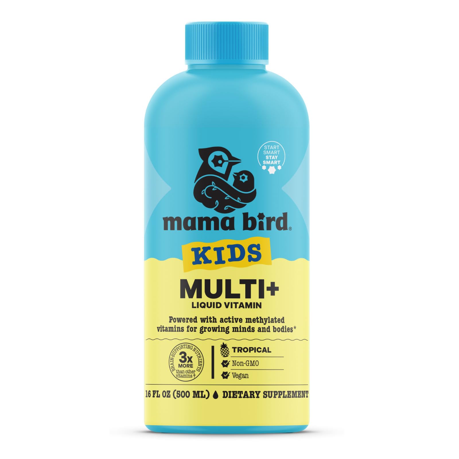 Best Nest Wellness Multivitamin Liquid front view with packaging