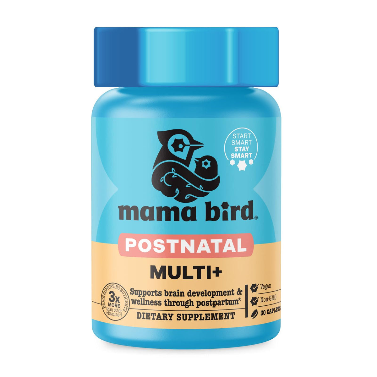 Best Nest Wellness Multivitamins 30 caplets front view
