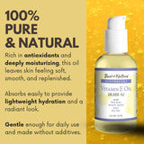 Best of Nature Vitamin E Oil with Coconut Oil 59g application on skin