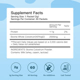 Bestidy Colostrum Powder Supplement nutritional information