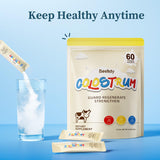 Bestidy Colostrum Powder Supplement scoop and powder